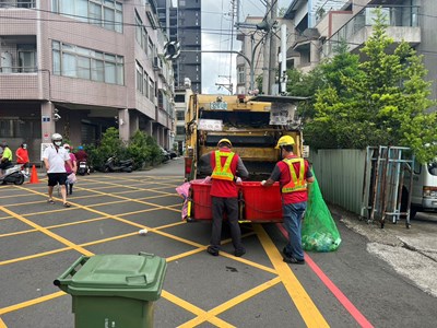 1月1日元旦假期 中市環保局垃圾收運採定時定點