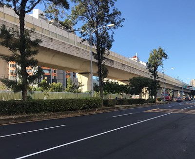 北屯區東光路完工後照片