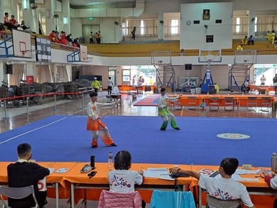 武術代表隊選拔現場