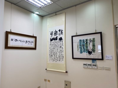 東勢地所即日起展出莊坤山先生「暢懷任筆」系列書畫展