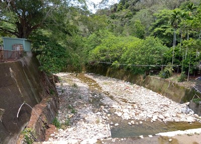 北屯區橫坑溪(寶安橋)清疏工程(清疏後)