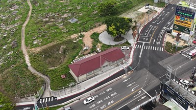 改善大甲交流道匝道出口壅塞!外埔甲東路拓寬工程完工