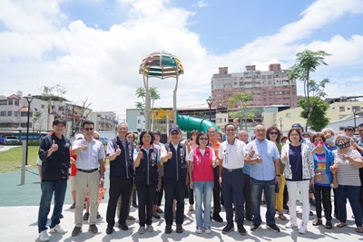 公園空間機能再升級！南屯區中和公園遊戲場完工啟用