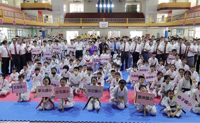 臺中市長盃空手道錦標賽今日熱鬧登場