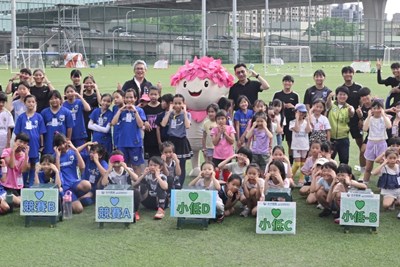 臺中女子足球節今日在太原足球場熱鬧登場