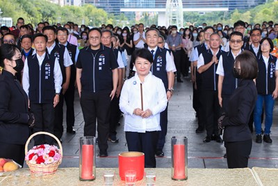 中市府中元普渡 盧市長祈求3大願望：四時無災市民安康