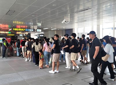 國際賽車展演活動帶動中捷運量成長。