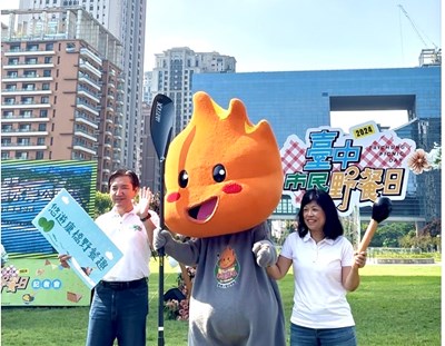 水利局攜手南區公所在興大康橋水岸公園，以「悠游康橋野餐趣」為主題打造地方特色場次，還有吉祥物阿柴共襄盛舉，邀請市民朋友一同來野餐