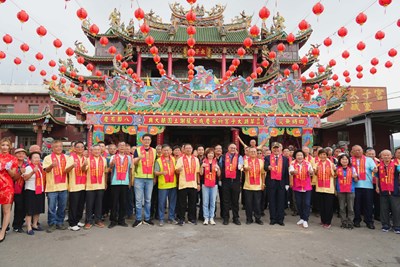 中市大里草湖太子宮建廟160年暨重建30周年宮慶大合照