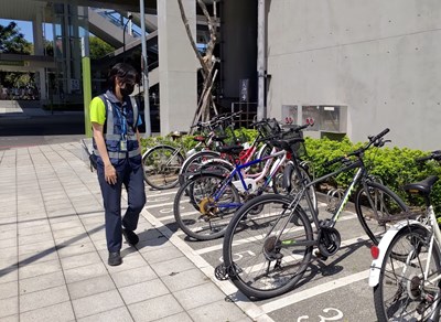 中捷站長細心服務 旅客驚喜找回遺失自行車 (1)