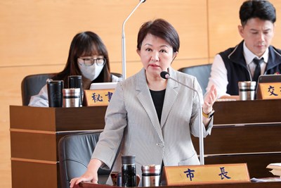 議員肯定盧市府因應關稅馬不停蹄 盧市長:緊盯國際情勢做好萬全準備