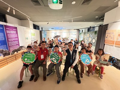 保護石虎,拓印大自然之美!!中市水利局引領民眾體驗保育行動,共襄保育盛舉!