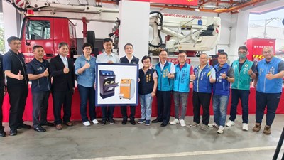 團法人公益傳播基金會及成霖企業股份有限公司熱心公益,捐贈近300萬元之救災救護裝備_0