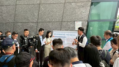 台中高鐵特區人車往來密集,立法院江啟臣副院長等率隊考察