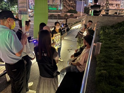 市府於台中車站增派保全，並不定期前往稽查與宣導