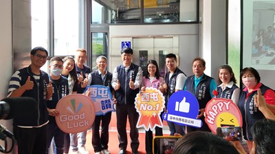 打造友善無礙場域 ,中市西屯區何仁里活動中心電梯啟用