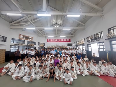 主照-第八屆武德盃中小學柔道錦標賽盛大開幕,選手齊聚一堂