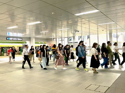 6月搭中捷抽好禮吸引旅客踴躍搭乘。