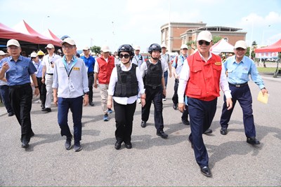 強化城市韌性!盧市長率隊實地視導防空演習