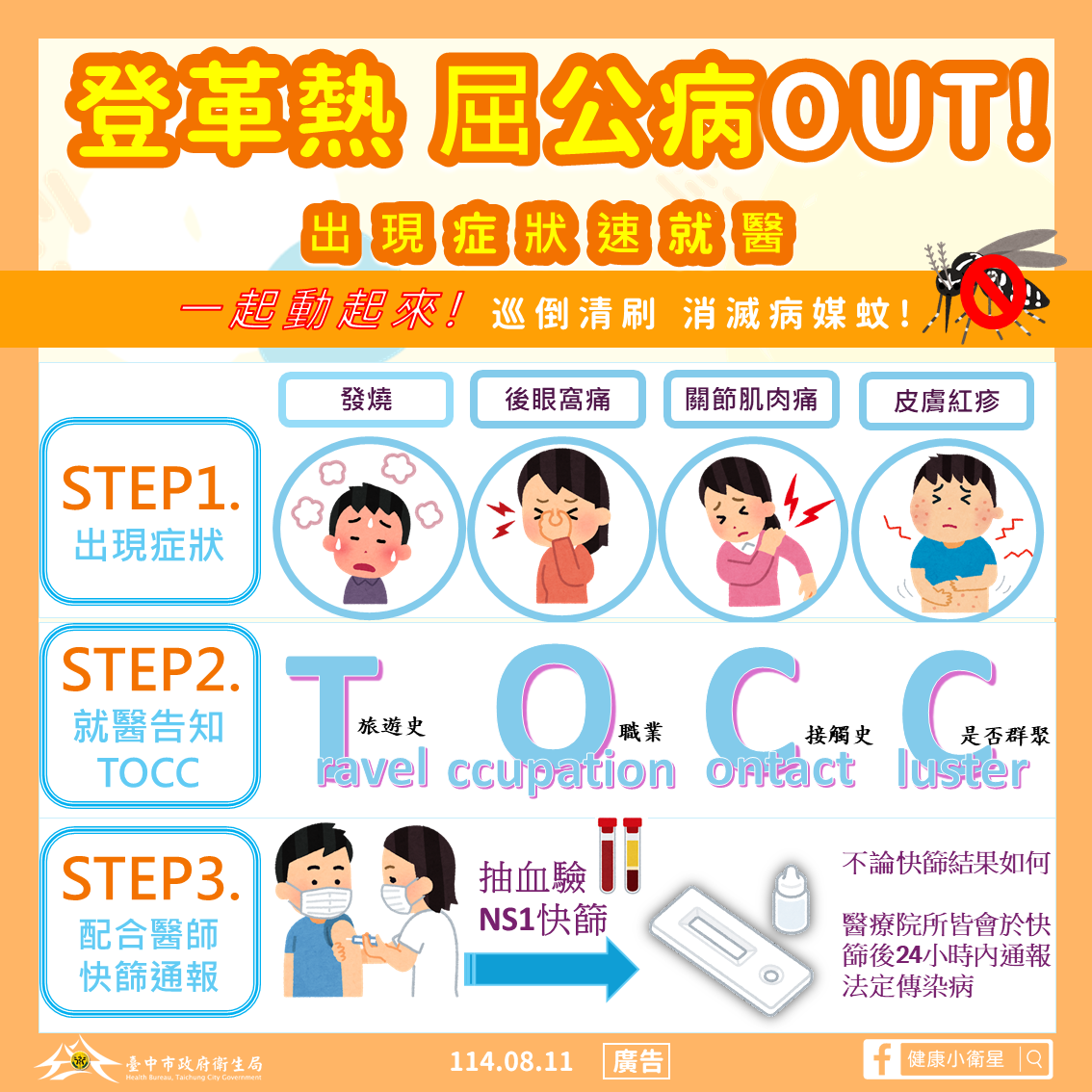 登革熱、屈公病出現症狀速就醫圖卡_0