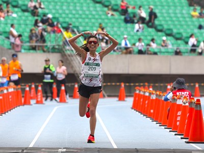 蔡雅安跑出全新人生,在終點遇見更棒的自己。
