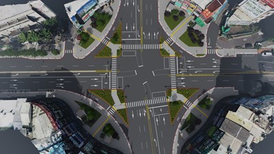01-市府建設局推動「北屯區進化北路（崇德路至北屯路）道路及人行道改善工程」_0