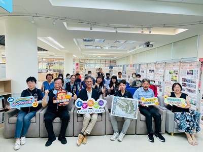 首創跨海巡展 中市地稅局檔案在澎湖縣圖書館精彩登場