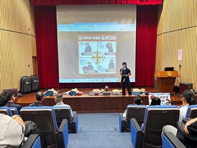 台中市消防局辦理校園救護週宣導活動，讓大專青年具備自我急救的觀念與能力_0