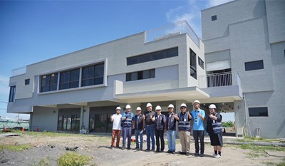 01-梧棲三里活動中心首次亮相!建設局長:力拼115上半年完工!_0