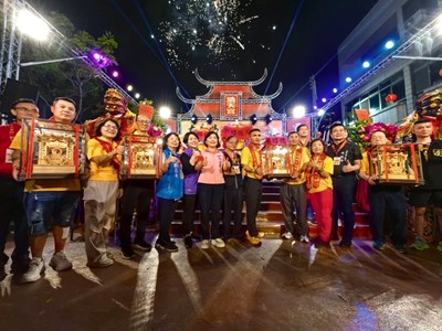 大庄媽7天6夜百年古香路徒步北港朝天宮進香活動圓滿完成