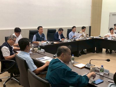 立法院交委會考察綠延、橘線、藍線