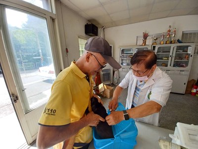 民眾參加巡迴注射活動情形