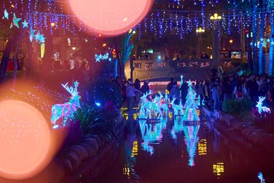 台中耶誕嘉年華歷年皆人潮滿滿，10月21日起將進行布燈作業