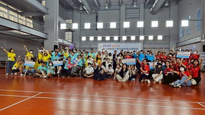 臺中海線小作所運動會　身障青年挑戰五感