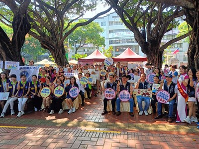 銀髮關懷動起來！臺中社會局攜手國際同濟會 打造溫馨健康嘉年華