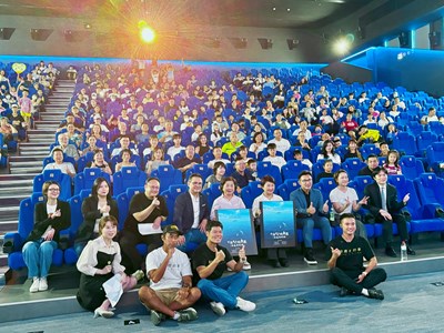 紀錄片《小泳士的大勇氣》今(18)日於台中日日新影城舉辦特映會