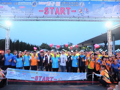 首場「潭子馬」吸引  2,500名跑友響應公益