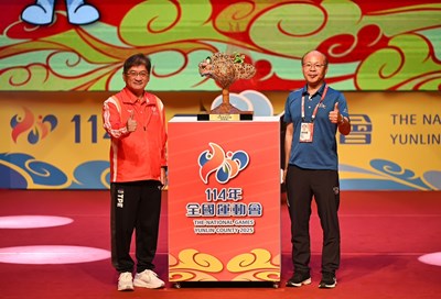 主照-114年全運會台中市代表隊奪53金56銀58銅，四連霸行政院長獎 