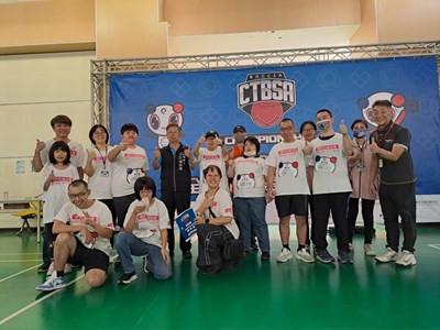 主照—臺中市政府運動局主任秘書周崇琦代表市長盧秀燕及局長游志祥到場參加，預祝所有選手發揮最佳實力、賽出風采