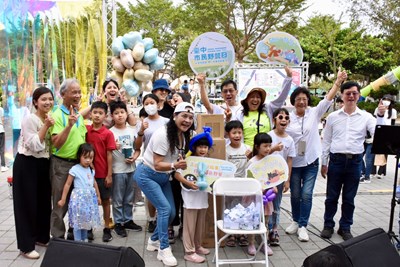 台中神岡豐洲公園野餐日結合七主題、草地學堂
