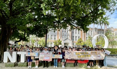 撿煙蒂活動合照