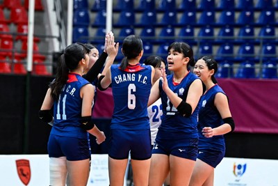 四強賽搶下冠軍戰門票(圖源：亞洲排球聯合會FB)