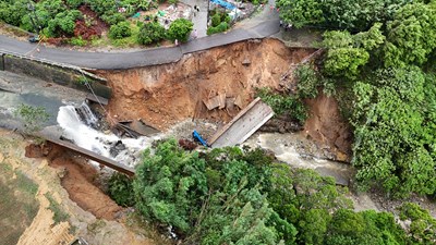 台中神岡陽明山排水治理工程颱風前搶修完成  中市水利局：穩固河道護安居