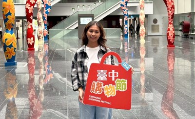 印尼籍新住民林小姐(Nora)抽中購物節萬元美金