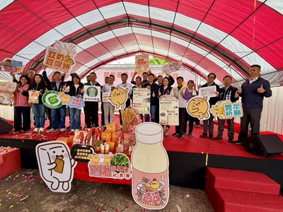 台中非基因改造大豆新鮮登場