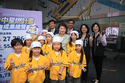 台中星燃計畫成果亮眼　累減4.5萬公斤創紀錄 盧市長：一起健康不孤單