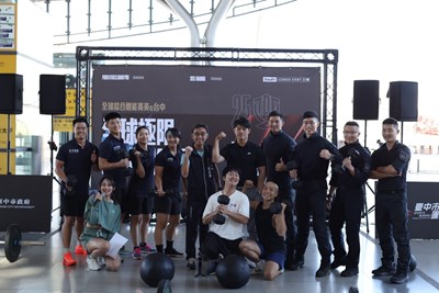 全面備戰鋼鐵大賽！一日限定警消特訓秀挑戰體能極限