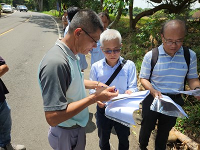捷運藍線龍井機廠既有植栽勘查