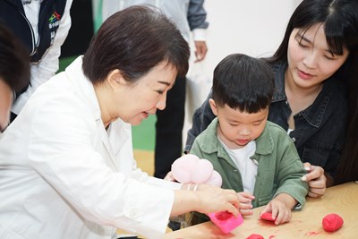台中親子館5倍增！東勢親子館今開館 盧市長：繼續推動區區親子館