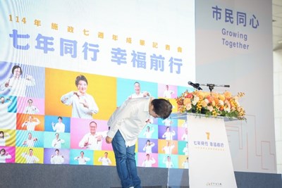 台中十大政策有感、幸福感破七成